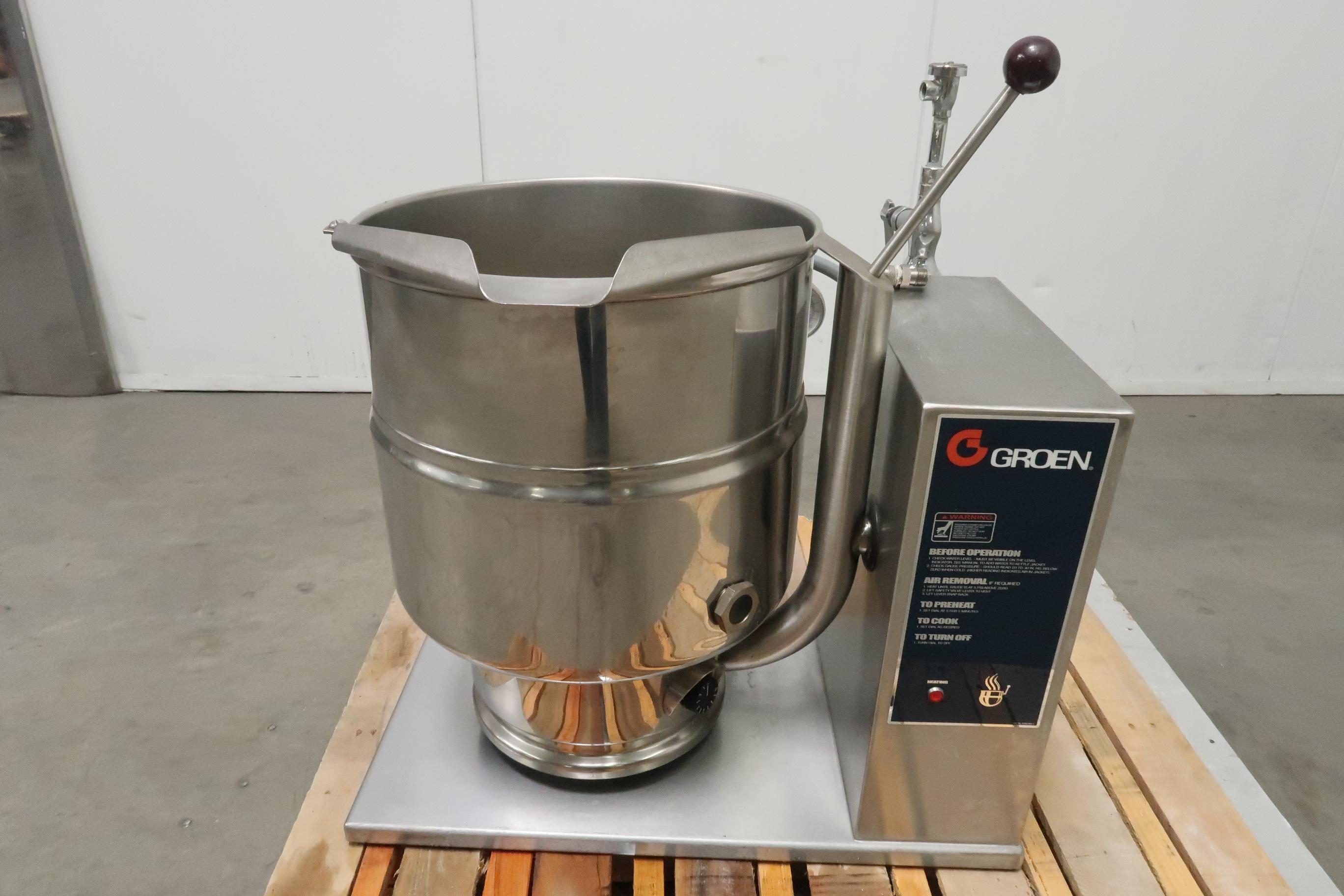 Groen TDB40 Tilting Table Top Kettle eBay